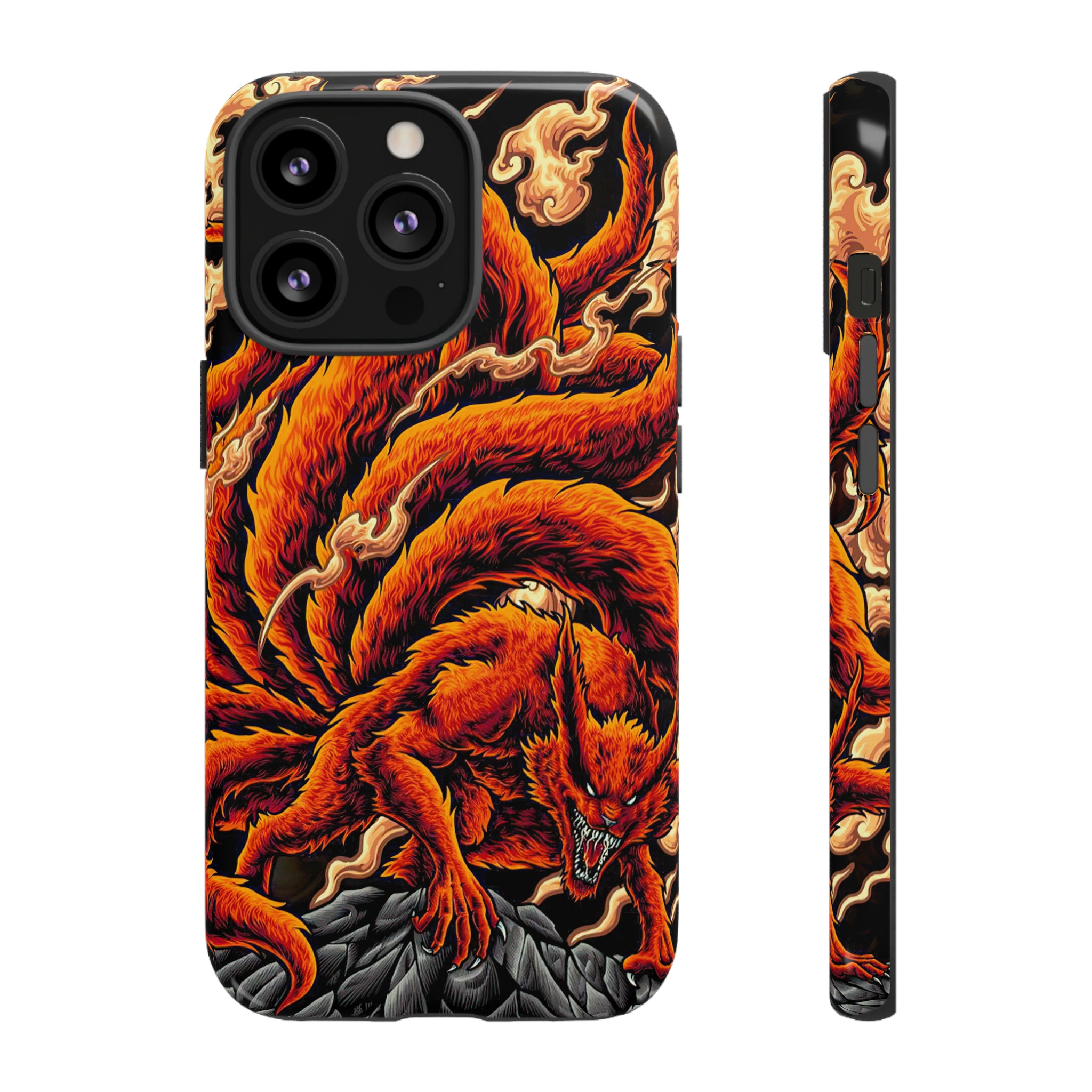 Kurama Naruto Tough Phone Cases - OtakuSuppliers Kurama Naruto Tough Phone Cases iPhone 13 Pro / Glossy