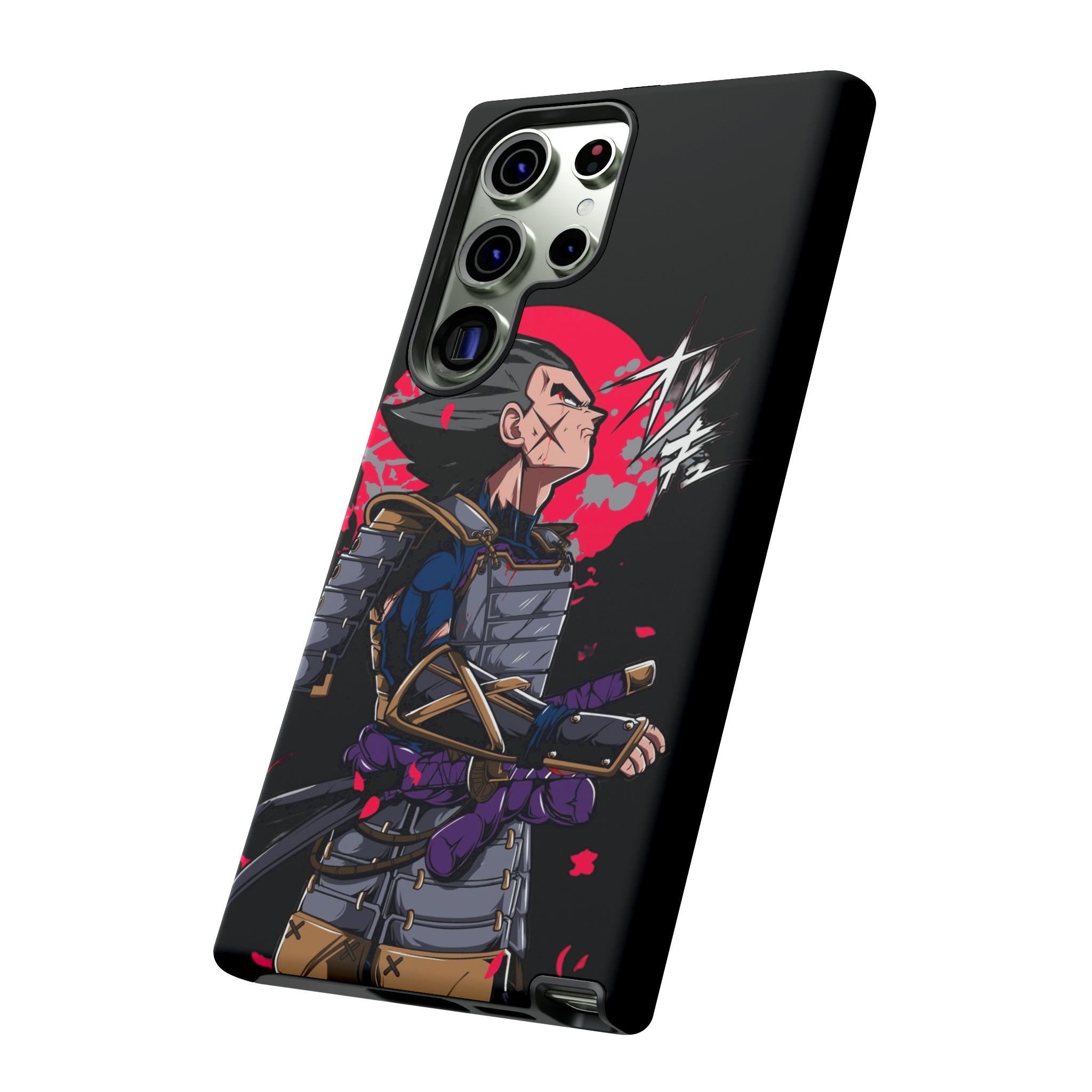 Samurai Vegeta Tough Phone Cases - OtakuSuppliers Samurai Vegeta Tough Phone Cases