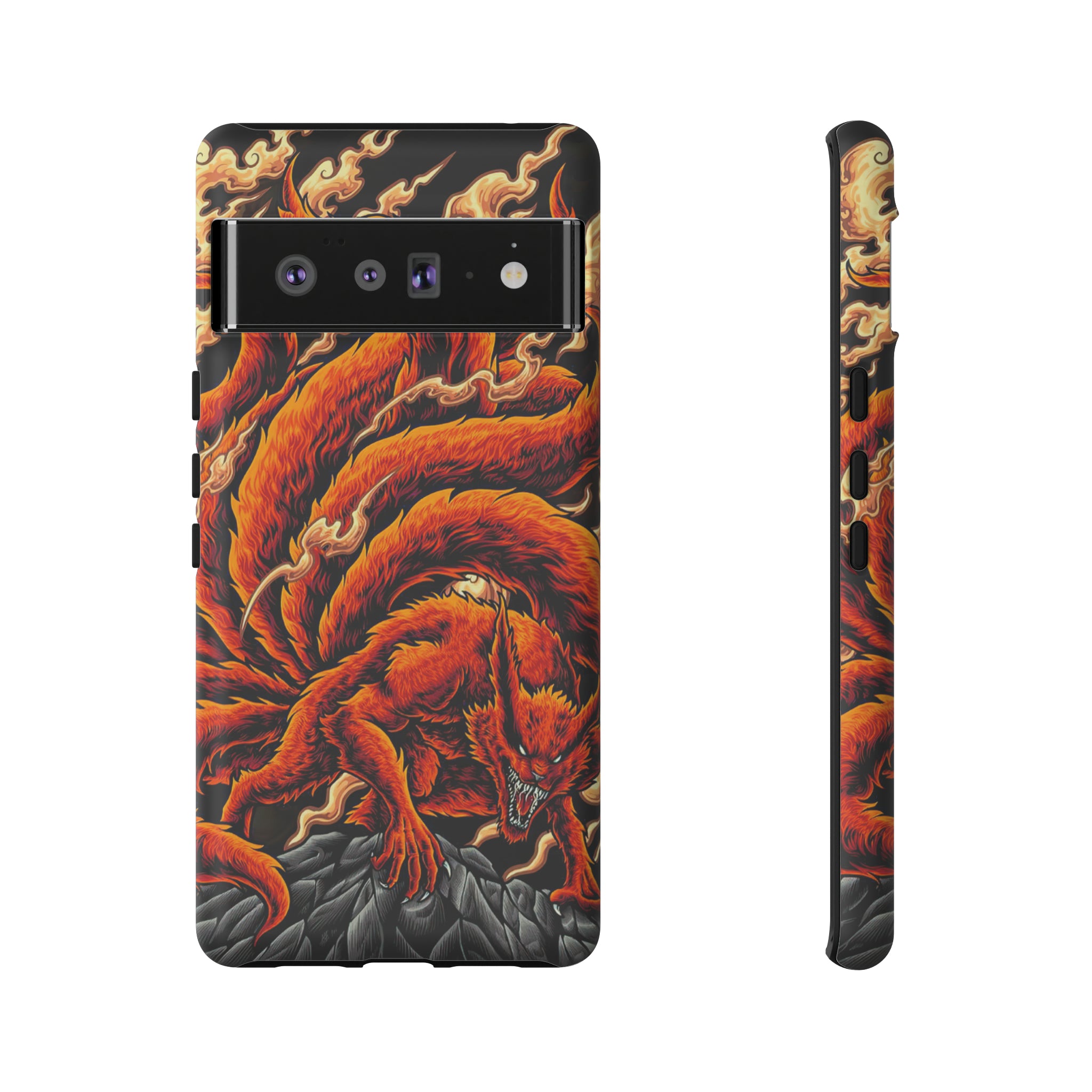 Kurama Naruto Tough Phone Cases - OtakuSuppliers Kurama Naruto Tough Phone Cases Google Pixel 6 Pro / Matte