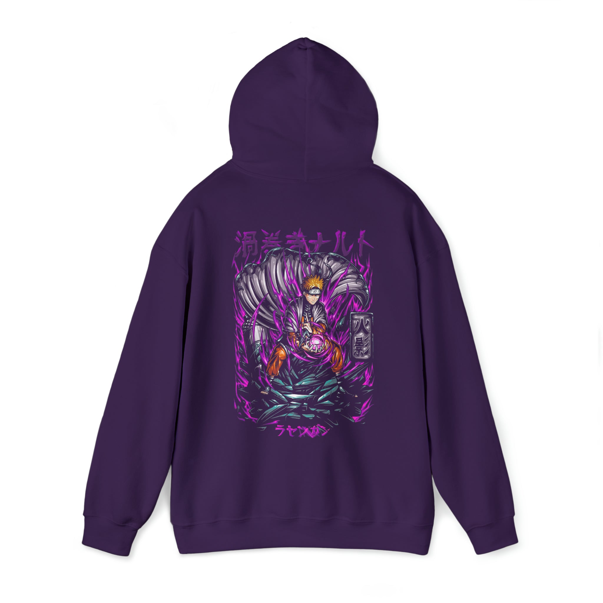 Naruto Rasengan Hoodie - OtakuSuppliers Naruto Rasengan Hoodie Purple / S