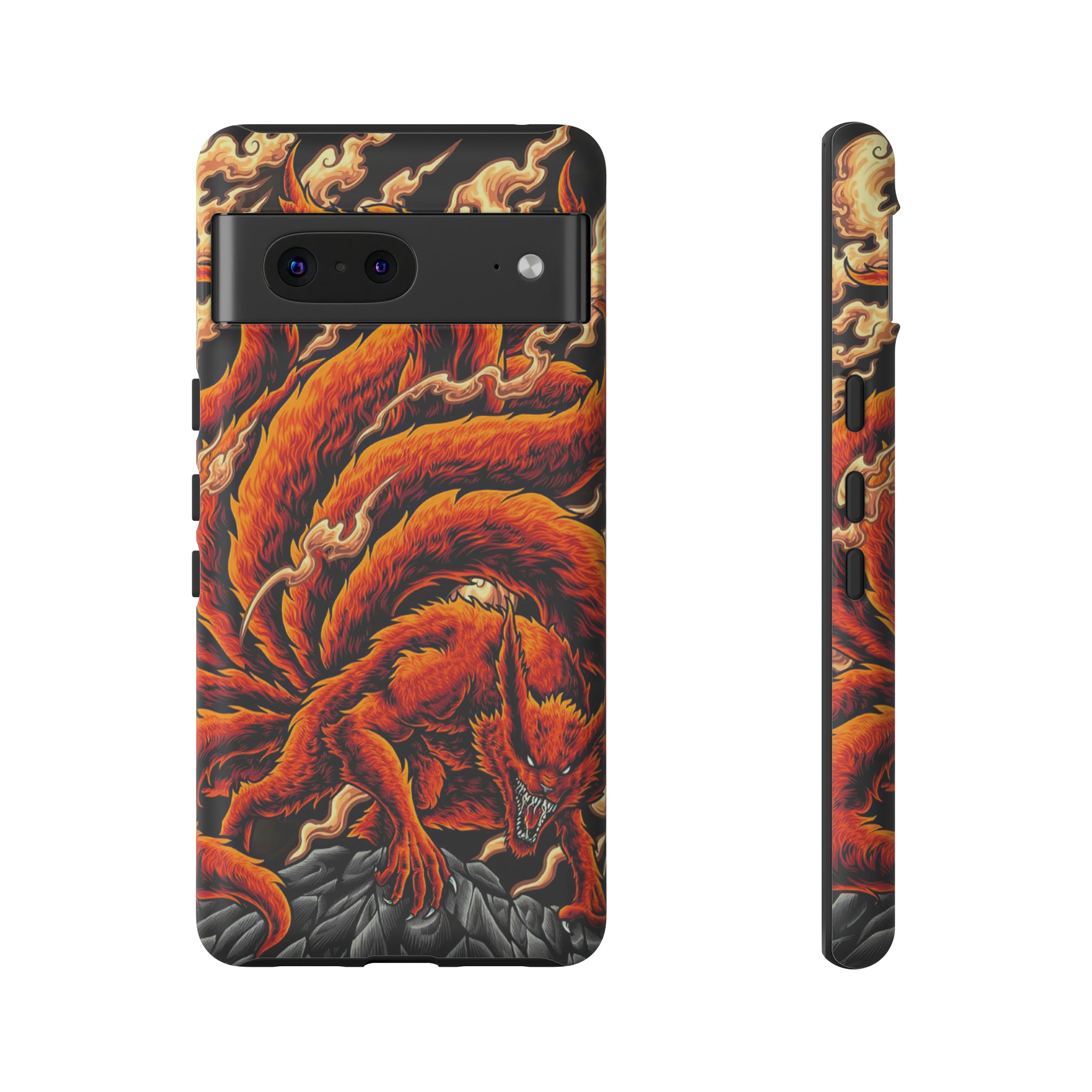 Kurama Naruto Tough Phone Cases - OtakuSuppliers Kurama Naruto Tough Phone Cases Google Pixel 7 / Matte