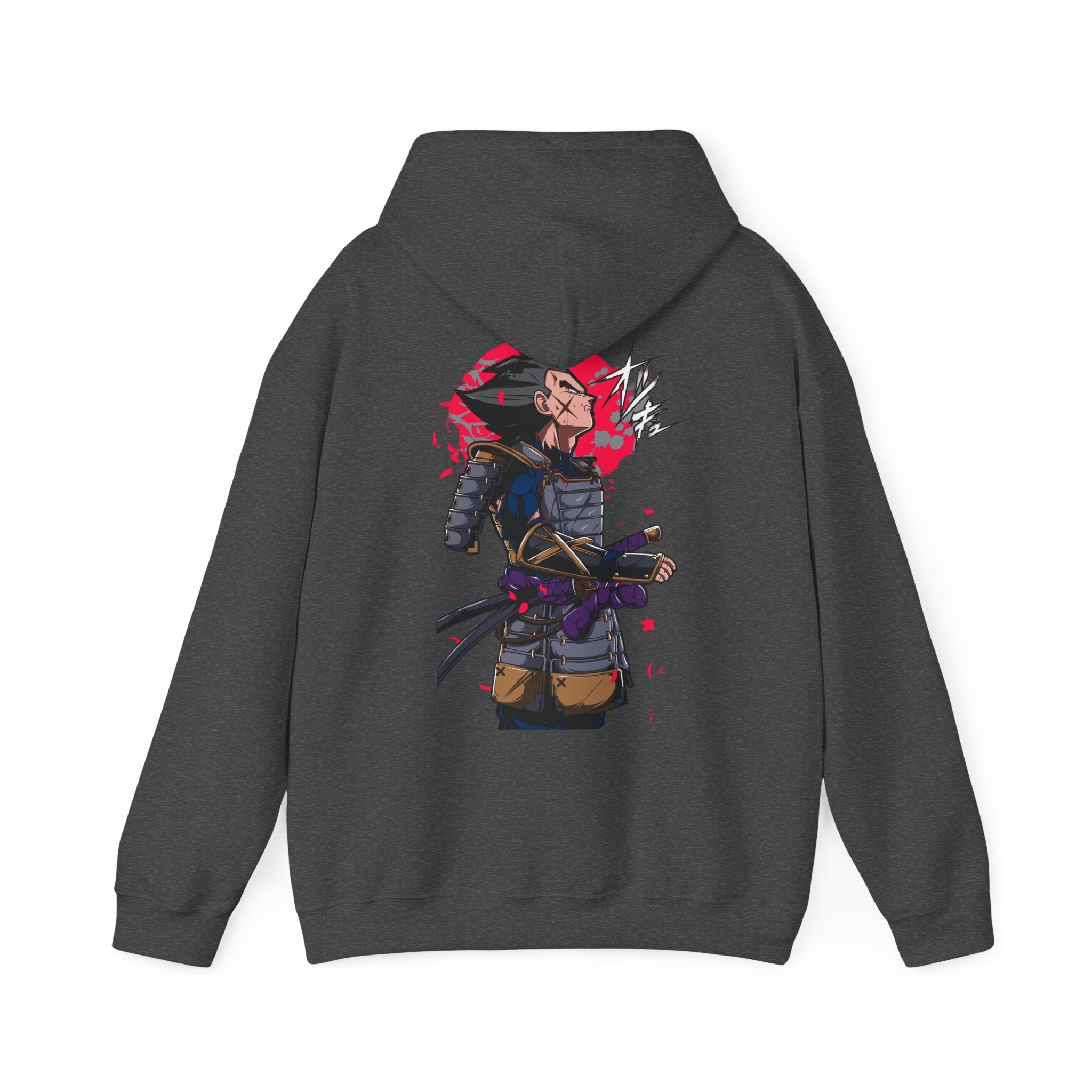 Vegeta Samurai Hoodie - OtakuSuppliers Vegeta Samurai Hoodie