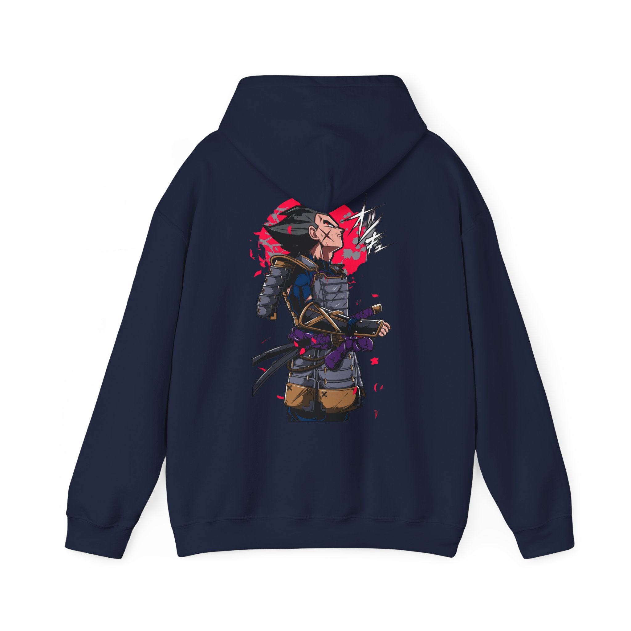 Vegeta Samurai Hoodie - OtakuSuppliers Vegeta Samurai Hoodie