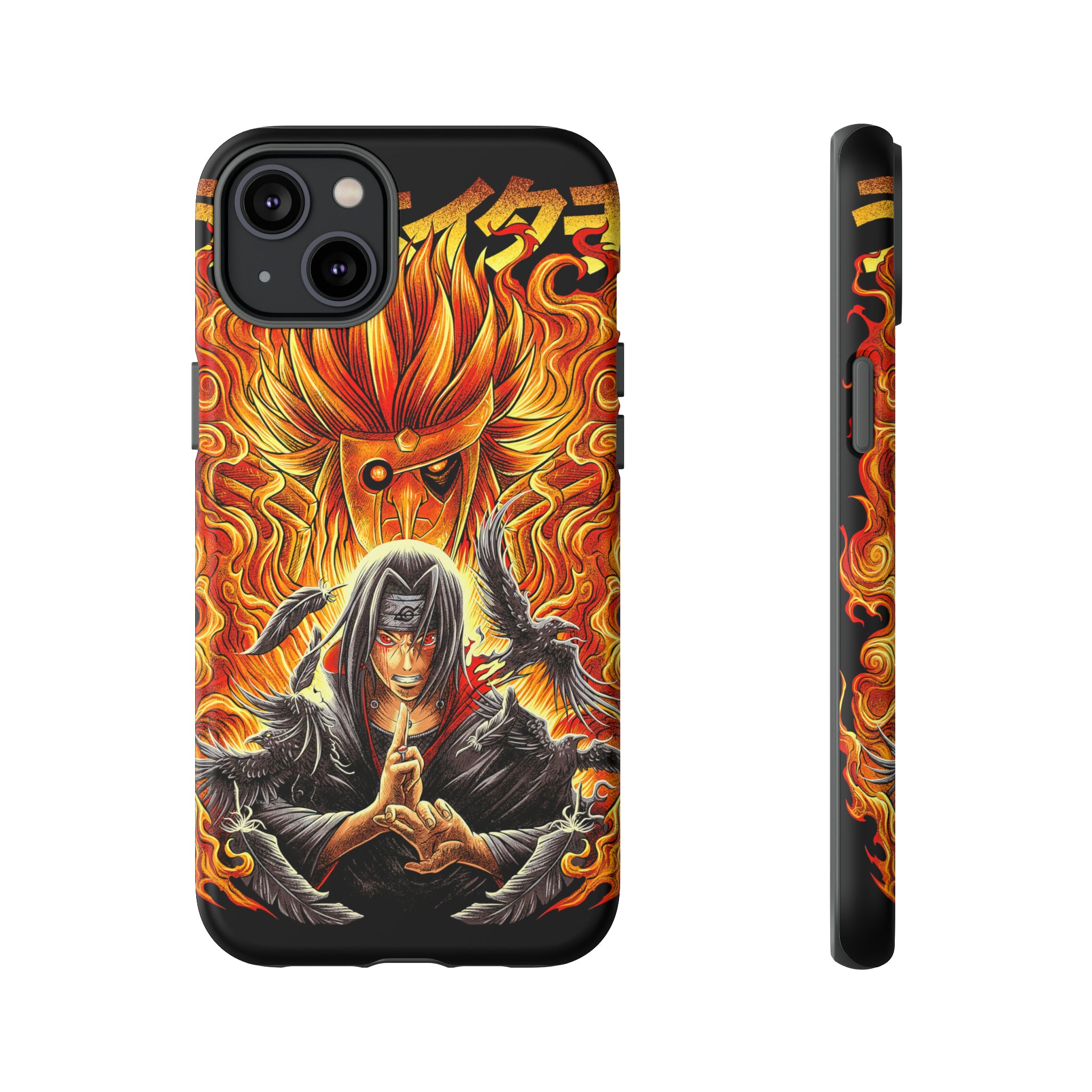 Itachi Uchia Tough Phone Cases - OtakuSuppliers Itachi Uchia Tough Phone Cases iPhone 14 Plus / Matte