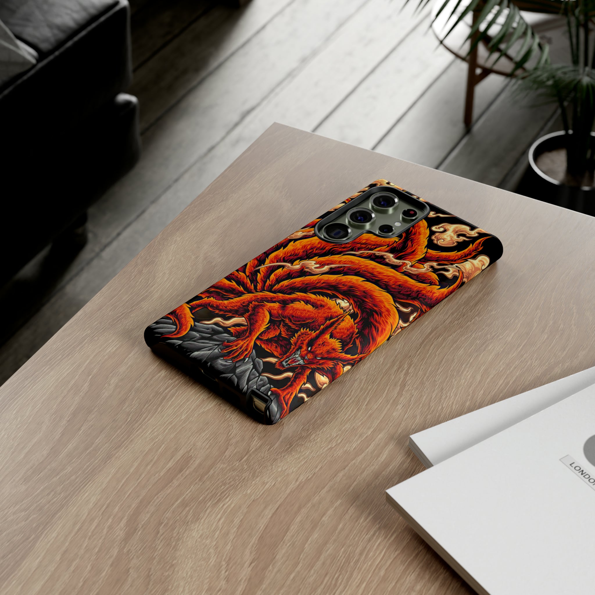 Kurama Naruto Tough Phone Cases - OtakuSuppliers Kurama Naruto Tough Phone Cases