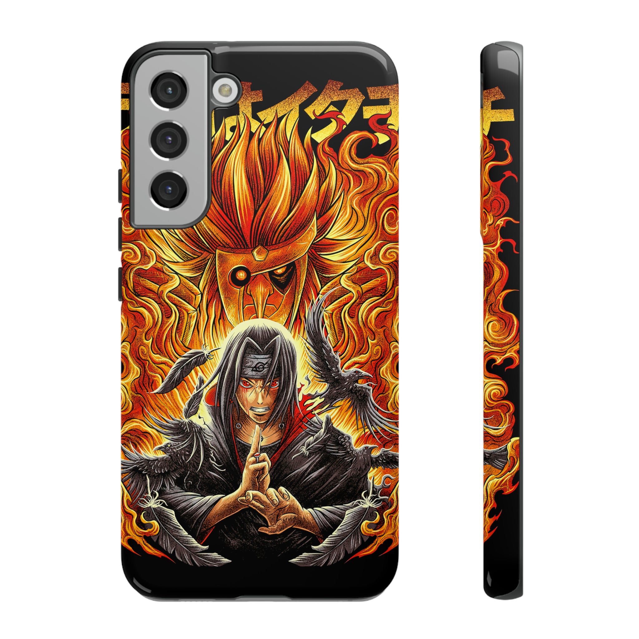 Itachi Uchia Tough Phone Cases - OtakuSuppliers Itachi Uchia Tough Phone Cases Samsung Galaxy S22 Plus / Glossy