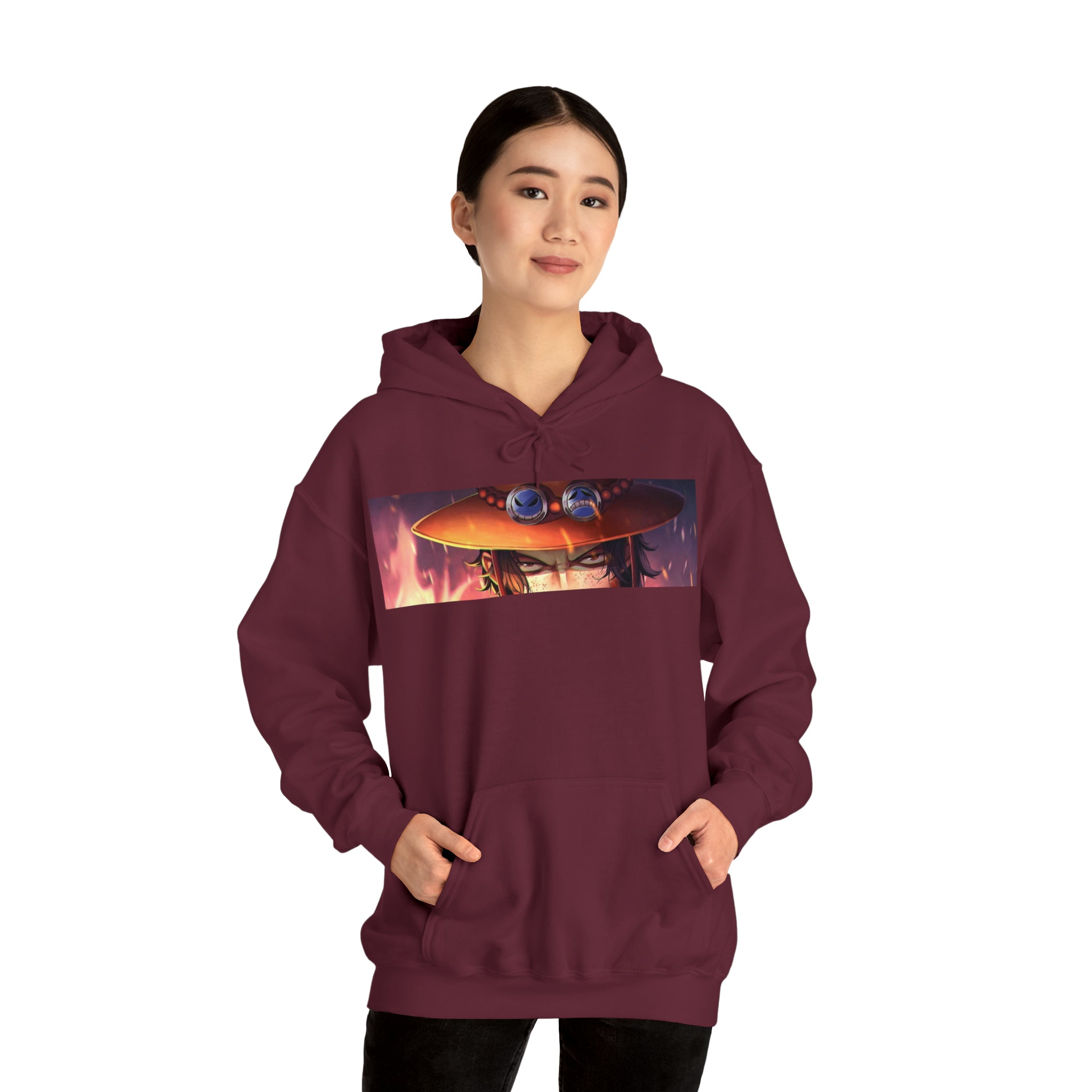 Fire Fist Ace Hoodie - OtakuSuppliers Fire Fist Ace Hoodie