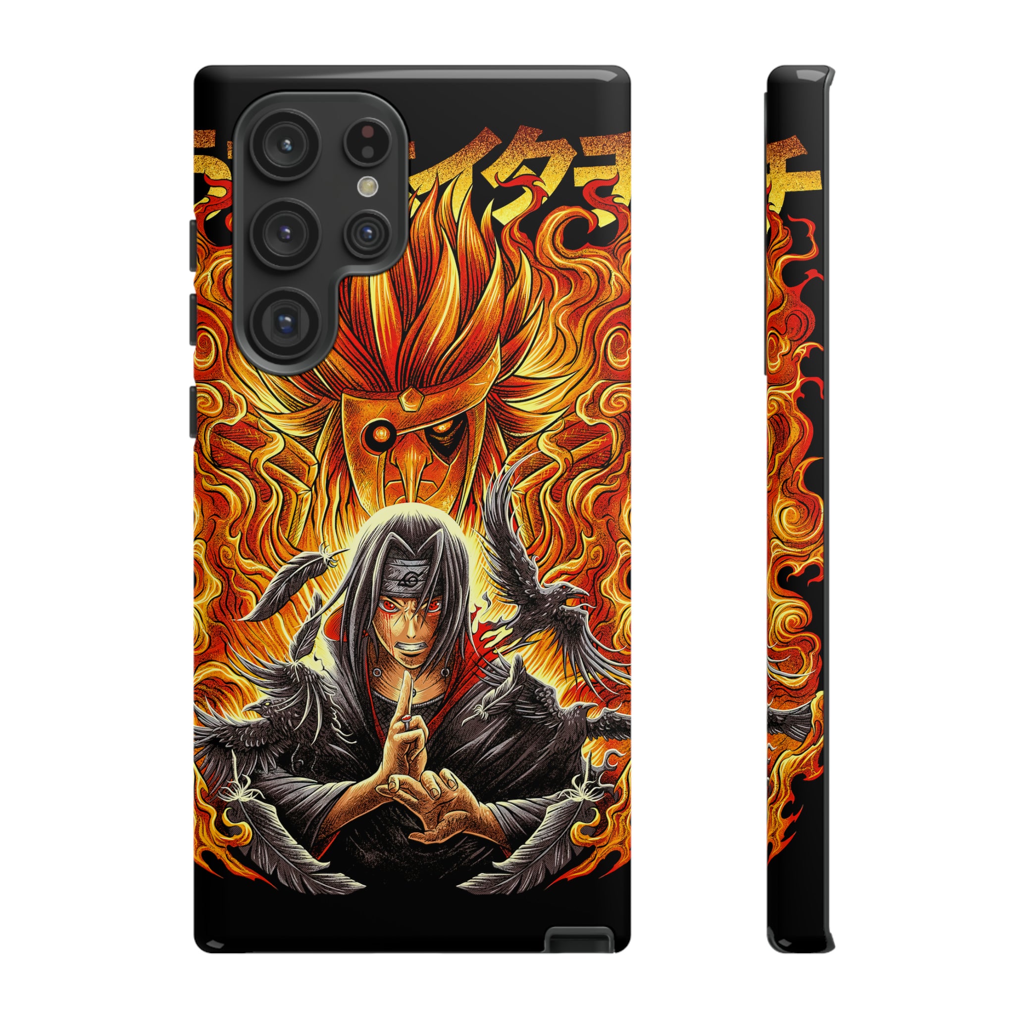 Itachi Uchia Tough Phone Cases - OtakuSuppliers Itachi Uchia Tough Phone Cases Samsung Galaxy S22 Ultra / Glossy