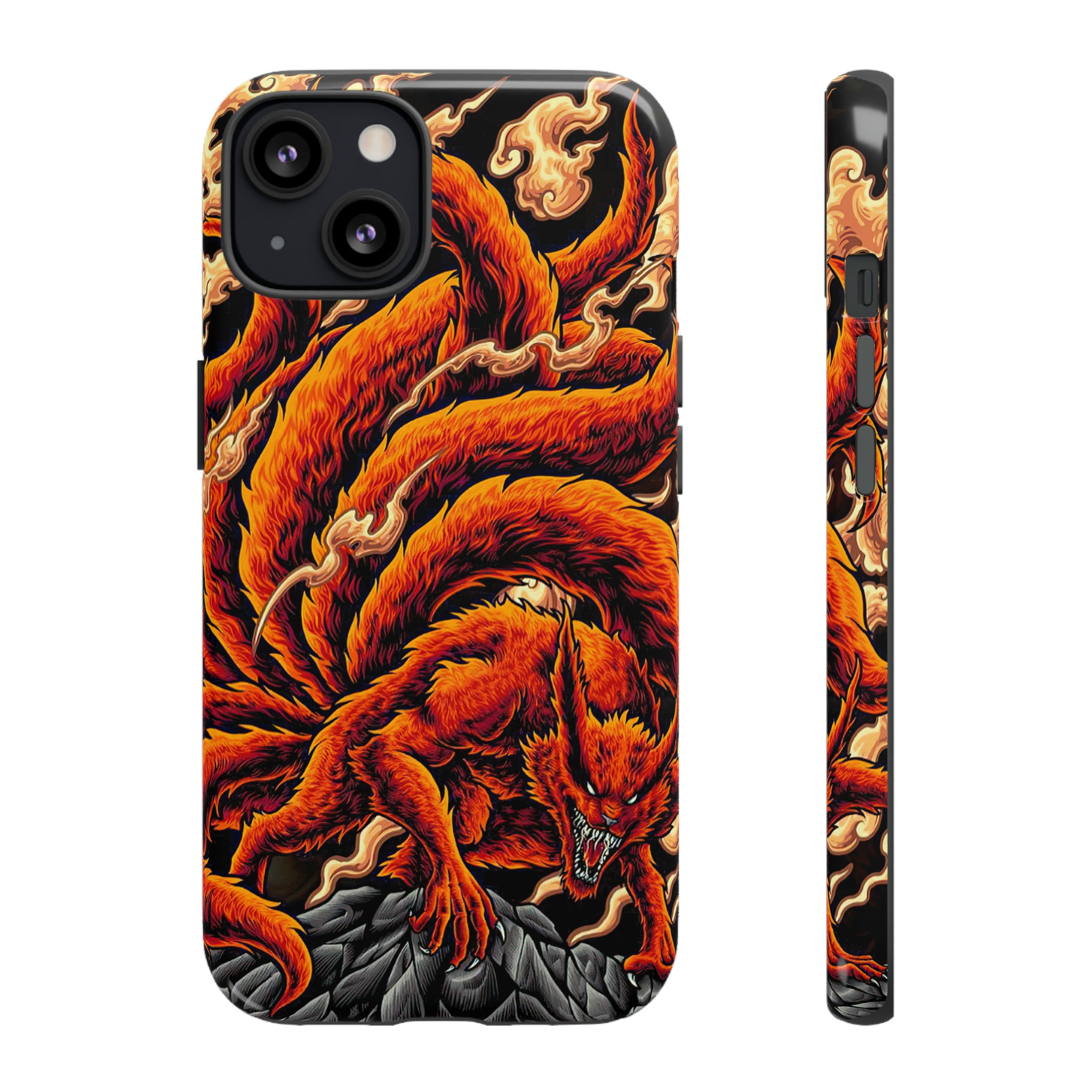 Kurama Naruto Tough Phone Cases - OtakuSuppliers Kurama Naruto Tough Phone Cases iPhone 13 / Glossy