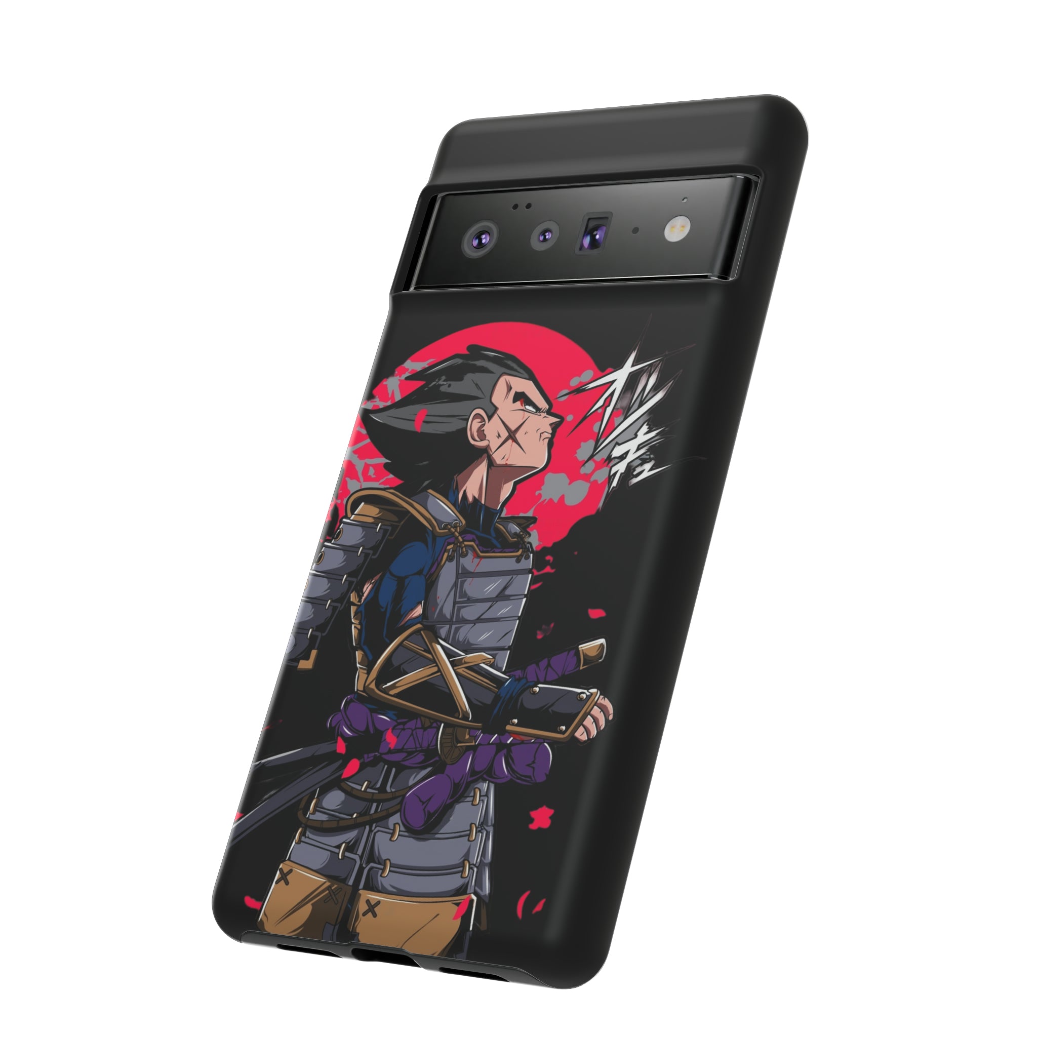 Samurai Vegeta Tough Phone Cases - OtakuSuppliers Samurai Vegeta Tough Phone Cases