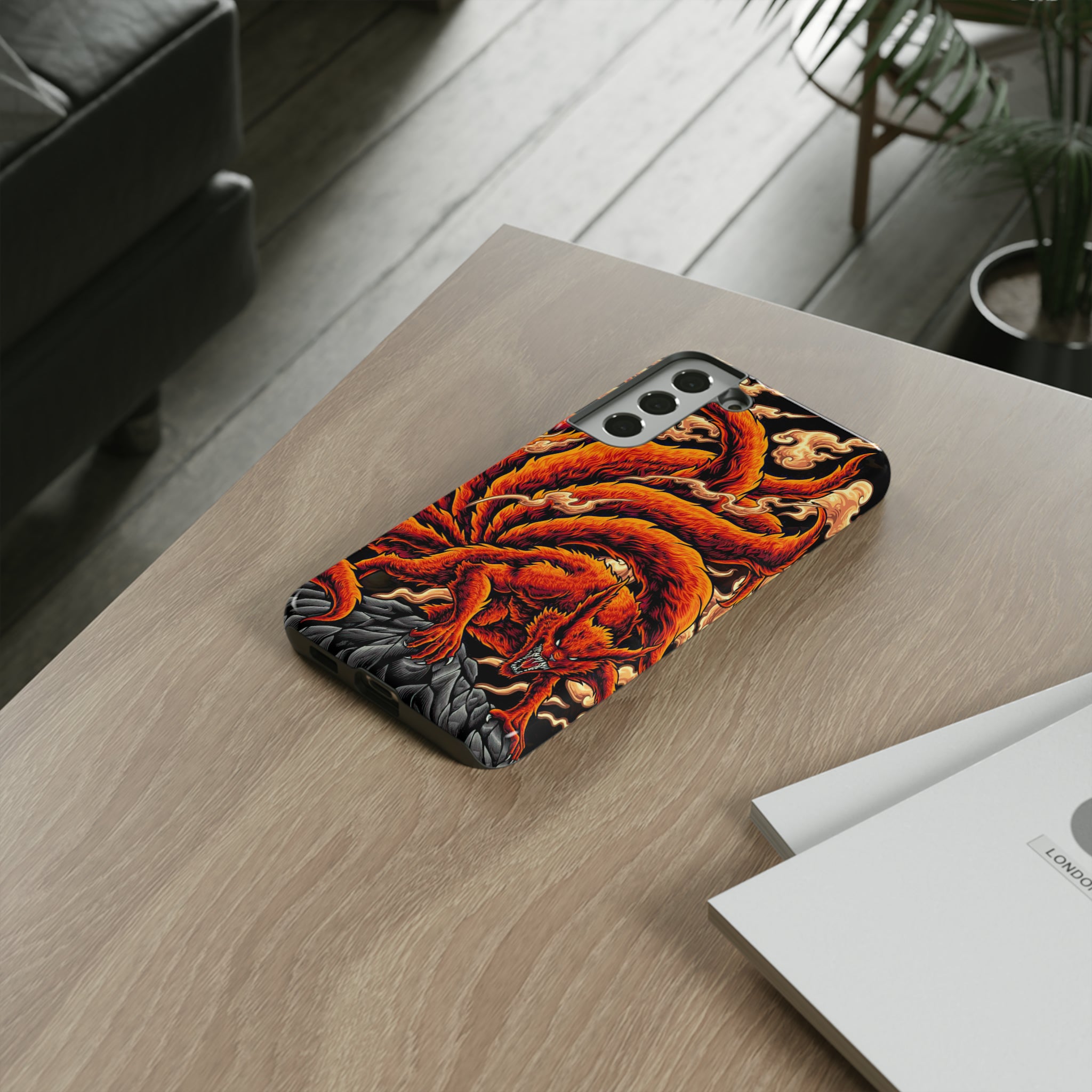 Kurama Naruto Tough Phone Cases - OtakuSuppliers Kurama Naruto Tough Phone Cases