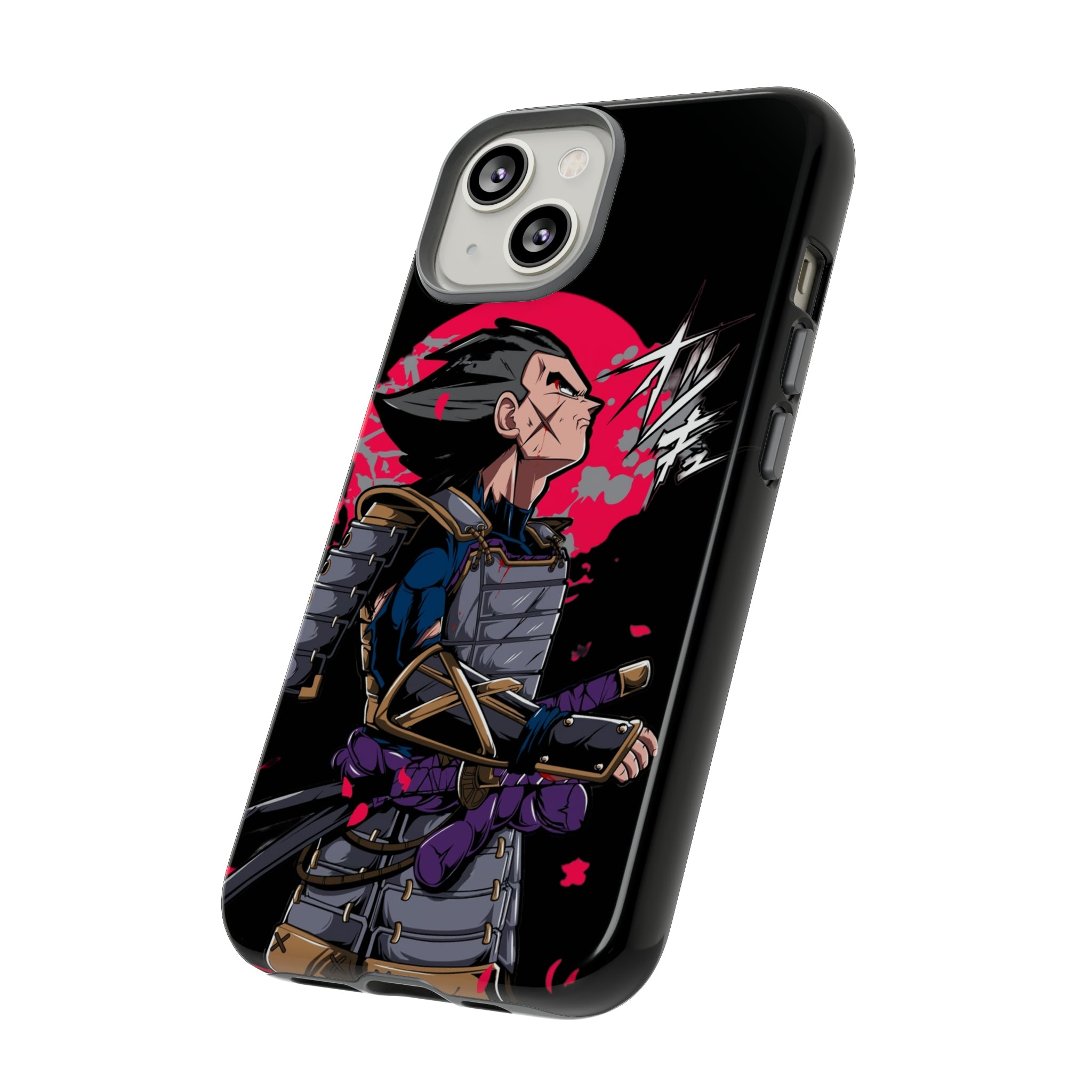 Samurai Vegeta Tough Phone Cases - OtakuSuppliers Samurai Vegeta Tough Phone Cases