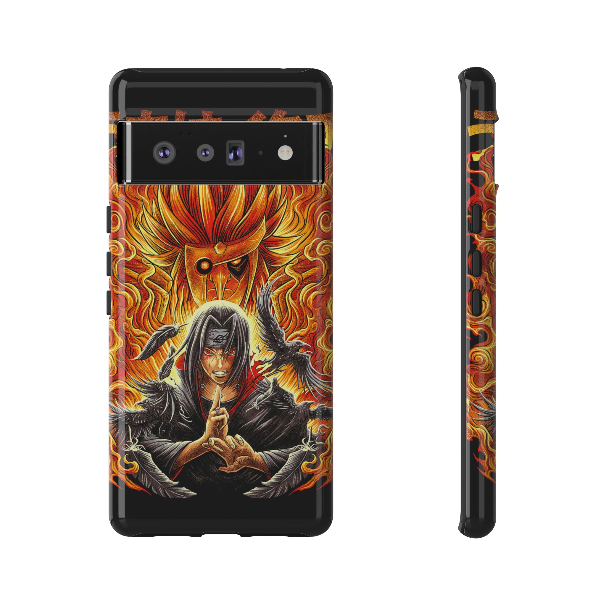 Itachi Uchia Tough Phone Cases - OtakuSuppliers Itachi Uchia Tough Phone Cases Google Pixel 6 Pro / Glossy