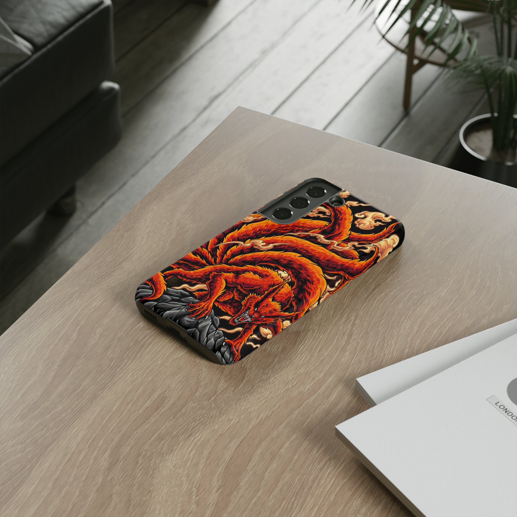 Kurama Naruto Tough Phone Cases - OtakuSuppliers Kurama Naruto Tough Phone Cases