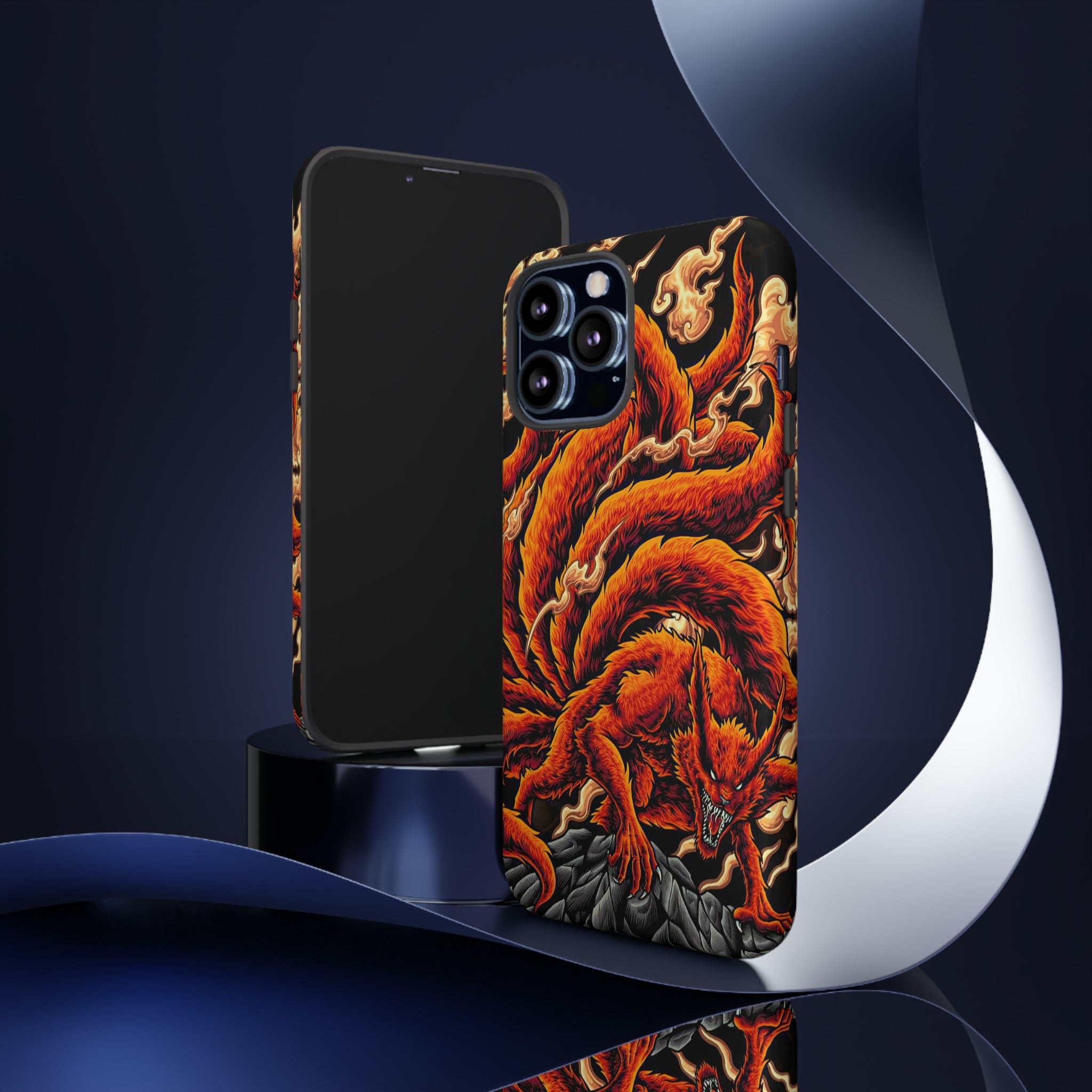 Kurama Naruto Tough Phone Cases - OtakuSuppliers Kurama Naruto Tough Phone Cases