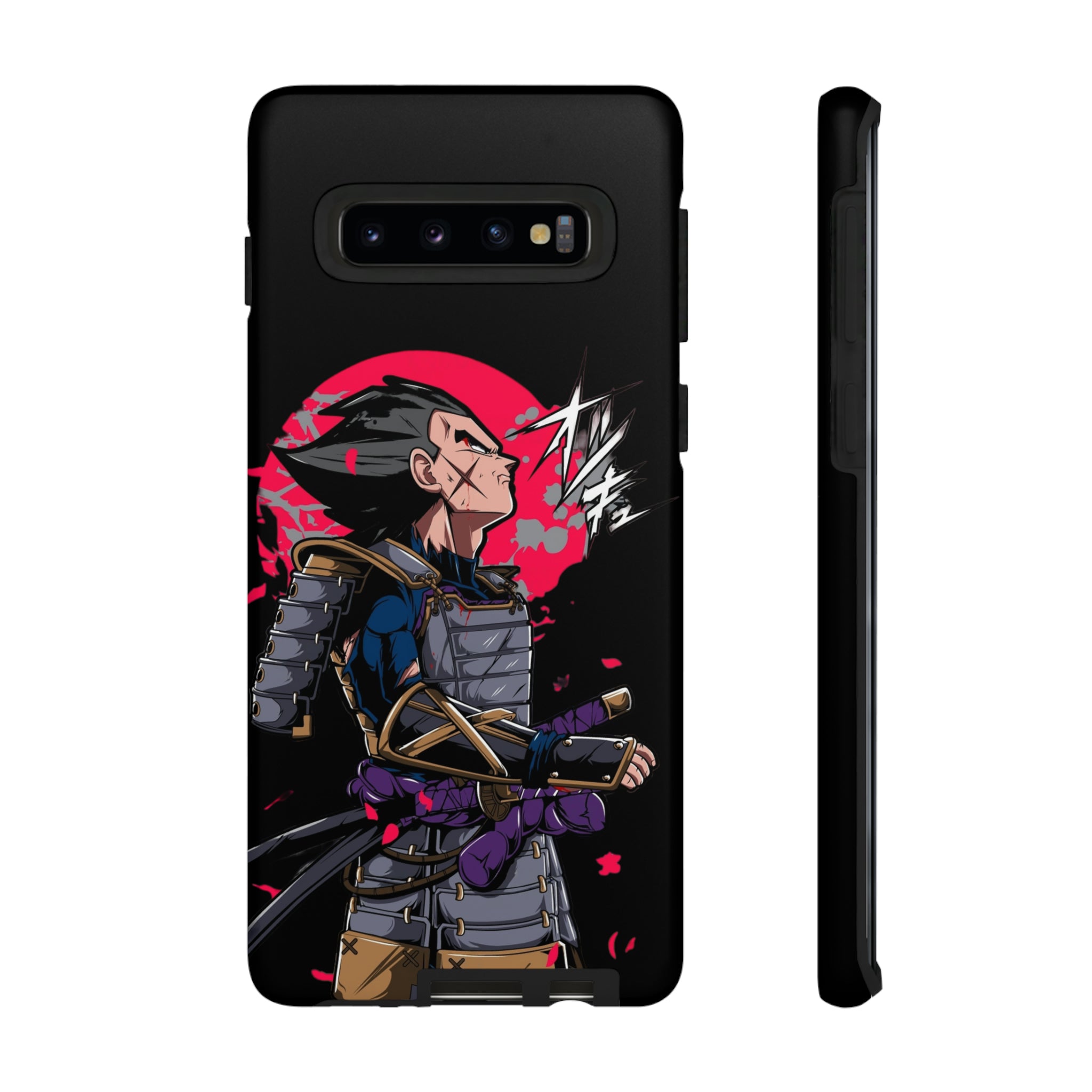 Samurai Vegeta Tough Phone Cases - OtakuSuppliers Samurai Vegeta Tough Phone Cases Samsung Galaxy S10 / Matte