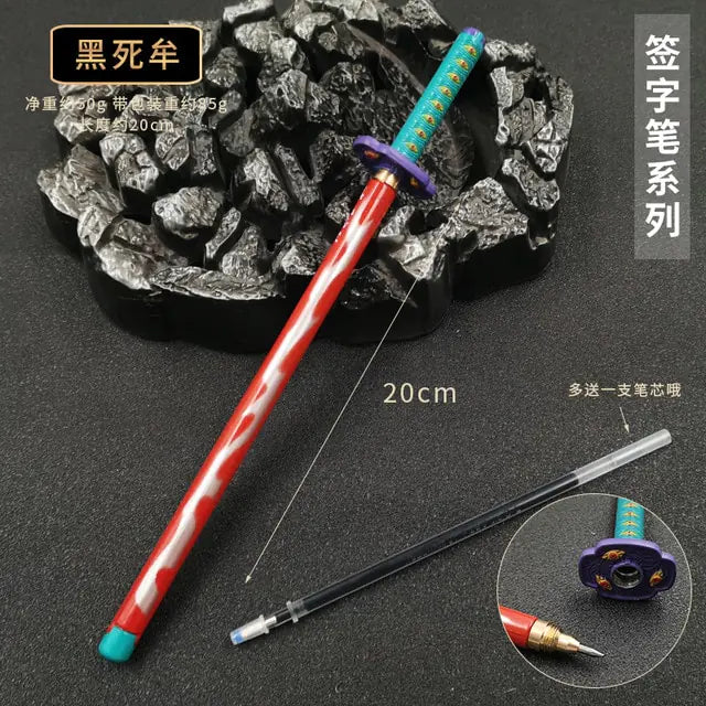 Anime Demon Slayer Pens - OtakuSuppliers Anime Demon Slayer Pens Kokushibo