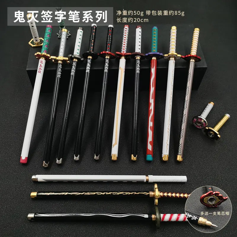 Anime Demon Slayer Pens - OtakuSuppliers Anime Demon Slayer Pens