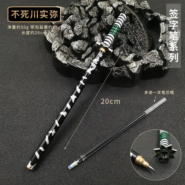 Anime Demon Slayer Pens - OtakuSuppliers Anime Demon Slayer Pens Shinazugawa Sanemi