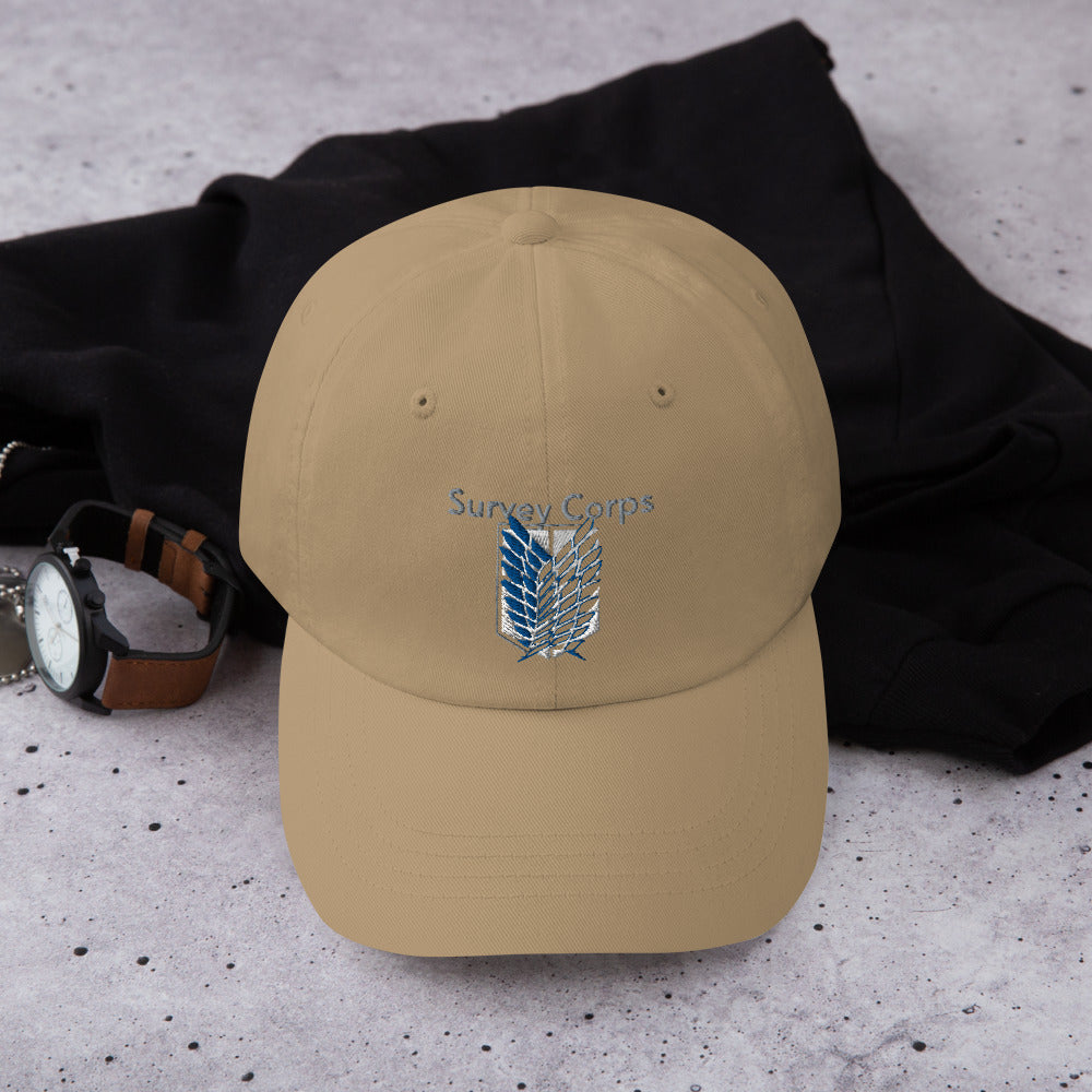 Survey Corps AOT hat - OtakuSuppliers Survey Corps AOT hat Khaki