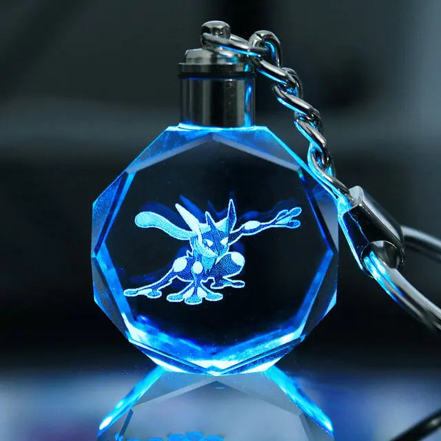 Pokemon Crystal Lamp Keychain - OtakuSuppliers Pokemon Crystal Lamp Keychain Greninja