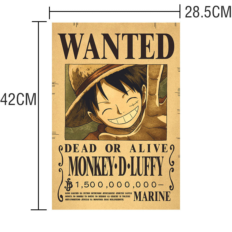 One Piece Vintage Posters - OtakuSuppliers One Piece Vintage Posters